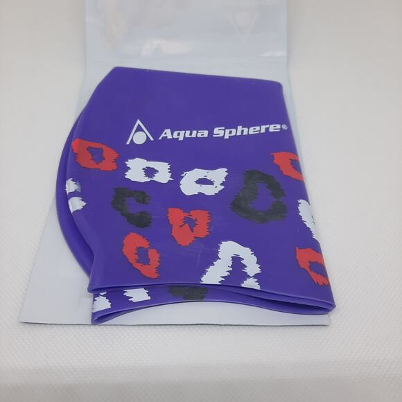 5 For $20.00 Aqua Sphere Feline Youth Silicon Swim Cap, 100% UV Protection - Picture 7 of 11